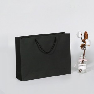 Black shopping bag